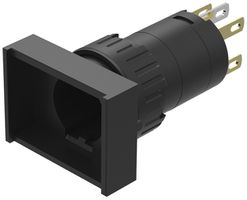 Leuchtdrucktastervorsatz EAO 31 1NO 1NC Löt-/Steckanschluss 18×24mm tastend
