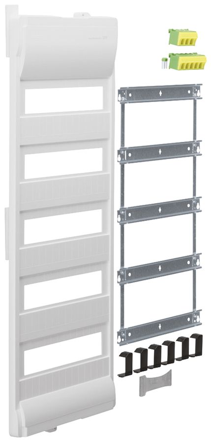 Kit de montage Hager volta sans cadre/porte 5-rangées