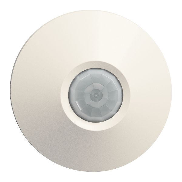 Détecteur de mouvement ENC 360° variable pirios EDIZIOdue, rond, blanc