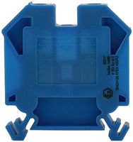 Durchgangs-Reihenklemme Woertz Ex 4…10mm² 57A 1000V Schraubansch.2×1 TH35 blau
