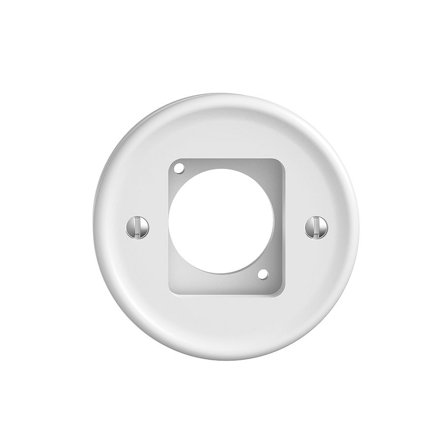 Kit di montaggio per presa XLR STANDARDdue bianco