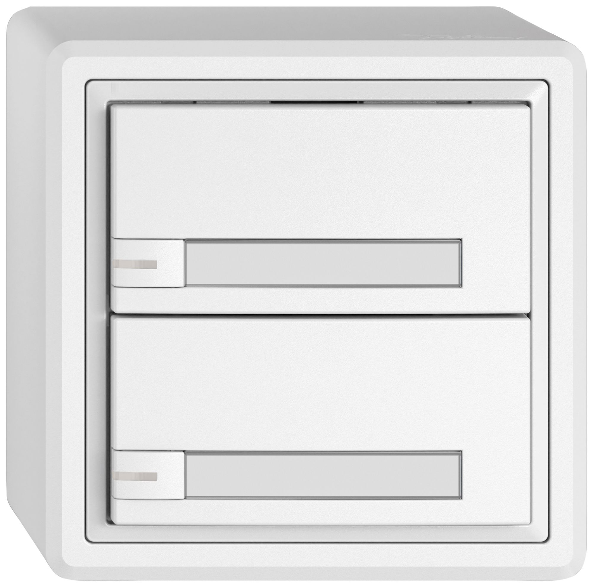 AP-Universaltaster EDIZIO.liv UNI SNAPFIX® 5…48V m.LED blau 2× 1-Tbed.Pap.ws