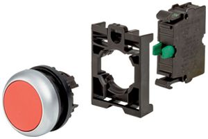 Drucktaster Eaton RMQ-Titan M22-D-R-K10 1NO rot unbeschriftet