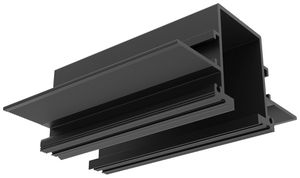 Abdeckung Sylvania Lytespan 96.5×92×45.15mm Aluminium schwarz Endeinspeiser