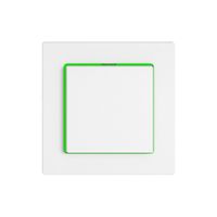 Pulsante EDIZIO.liv SNAPFIX® ARL/1P illuminazione laterale verde bi