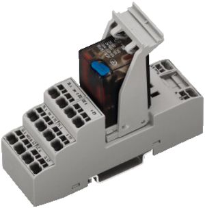 Stecksockel WAGO mit Industrierelais 24V DC 4W