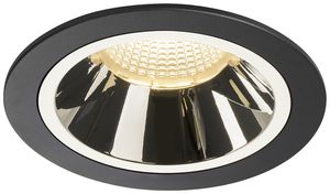Downlight LED SLV NUMINOS L 25.4W 2200lm 3000K 55° REG Ø130×85mm ne/Cr