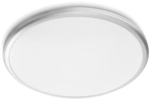 LED-Decken-/Wandleuchte TWIRLY 12W, 2700K, 1200lm, grau