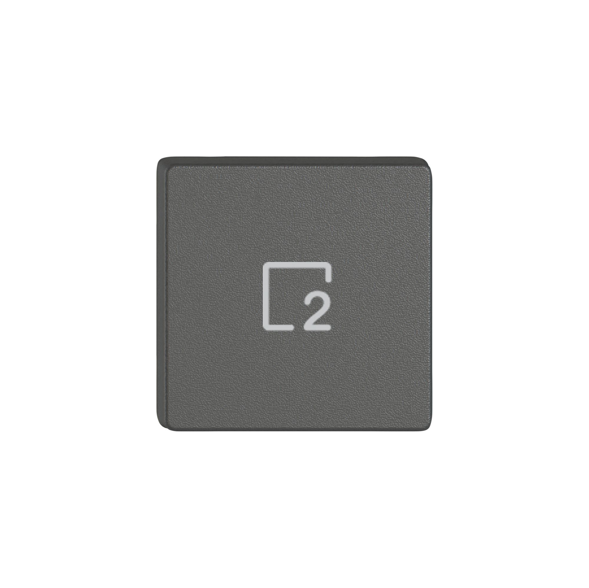 Taste 1/4 EDIZIO.liv Wiser mit SNAPFIX® mit Symbol Szene 2 dgu