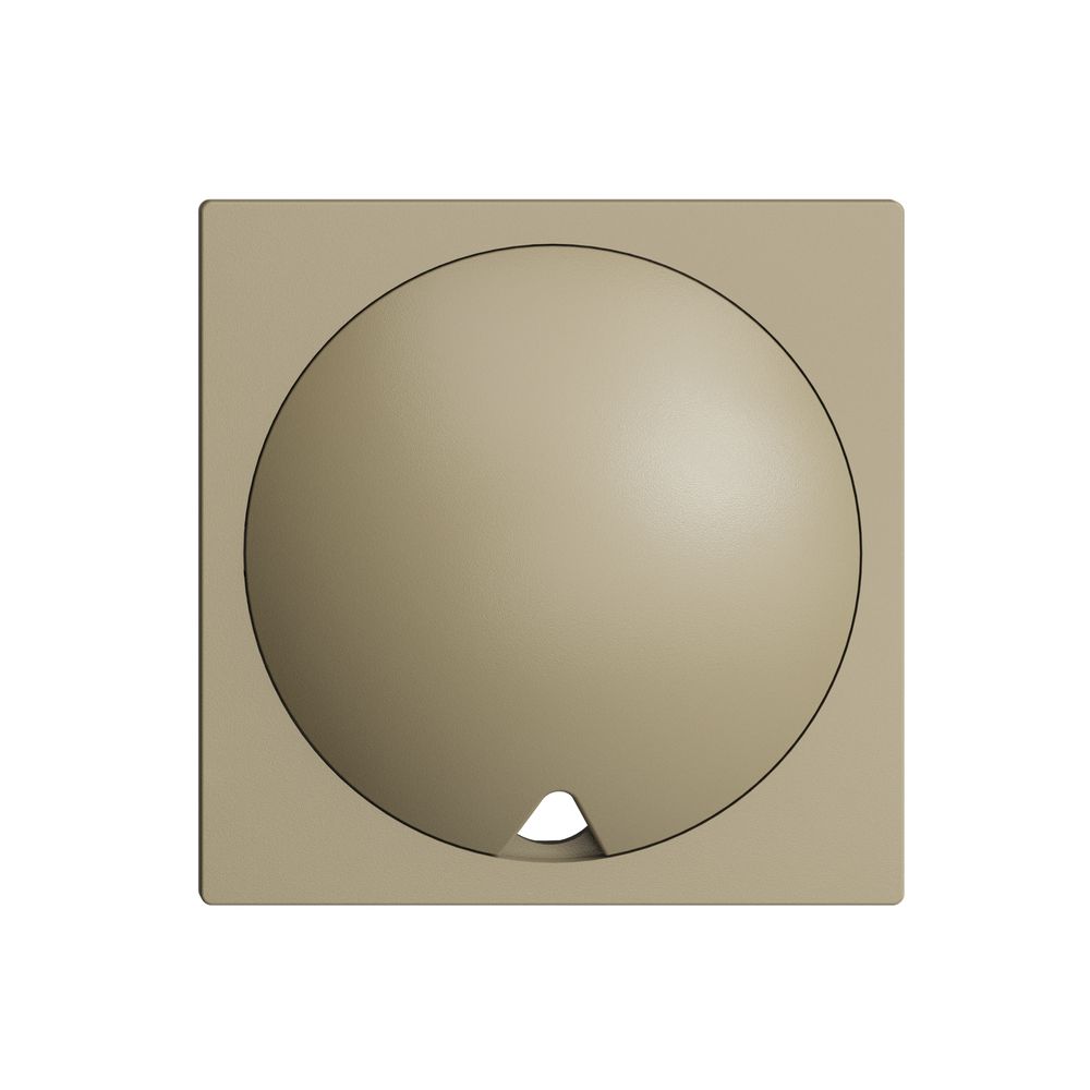 Frontset EDIZIOdue sand für Zugtaster/-schalter