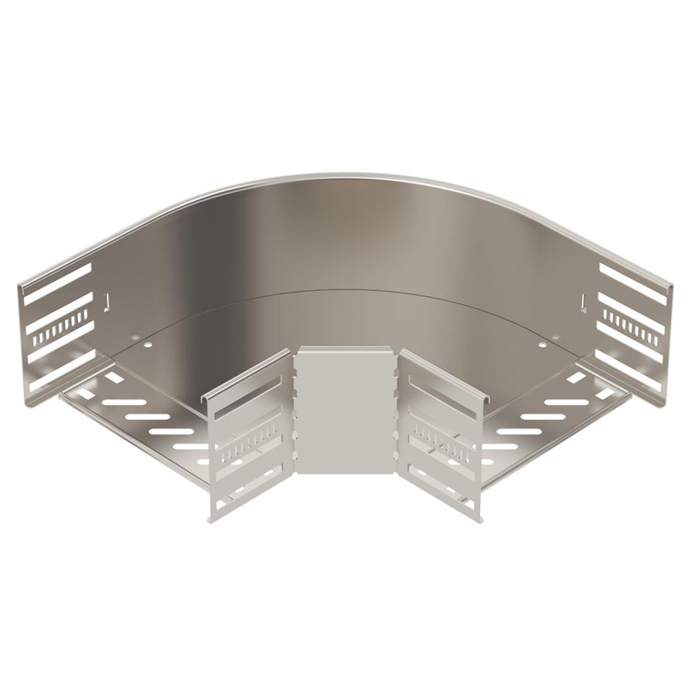 Coude BET RB 90° 110×200mm acier fin A2 brut