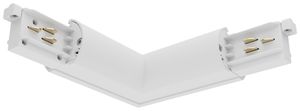 Raccordo a L Sylvania Lytespan ROUND trifase bianco interno