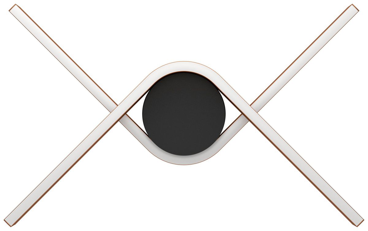 LED-Deckenleuchte Eglo FOLCINO-Z 36W 0…3720lm 2700…6500K DIM 640×140mm Bronze