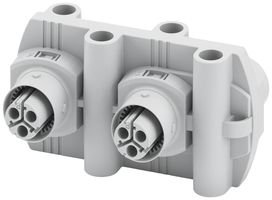 H-Verteiler PX IPD H 3P2,5 GY 3P 3×Ausgang 1×Eingang