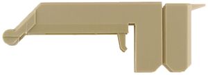 Capot de protection Weidmüller WAH 120 pour borne à boulon, beige, 41mm