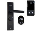 Commande de serrure de porte RF Shelly LOQED 1 284×69mm BLE/Wi-Fi noir