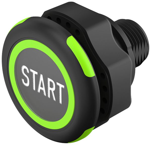 Poussoir capacitif EAO 84 1NO 8.4…32V Ø22.5mm LED vert/rouge START