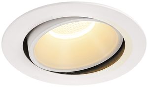 Downlight LED SLV NUMINOS MOVE XL 37.4W 3550lm 3000K 20° VAR Ø190×118mm bc/bc