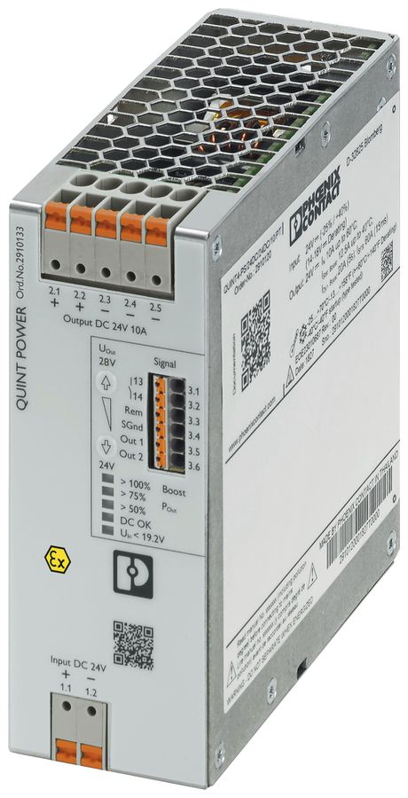 Convertitore PX QUINT4-PS/24DC/24DC/10/PT/CO DC/DC SFB IN:24VDC OUT:24VDC/10A