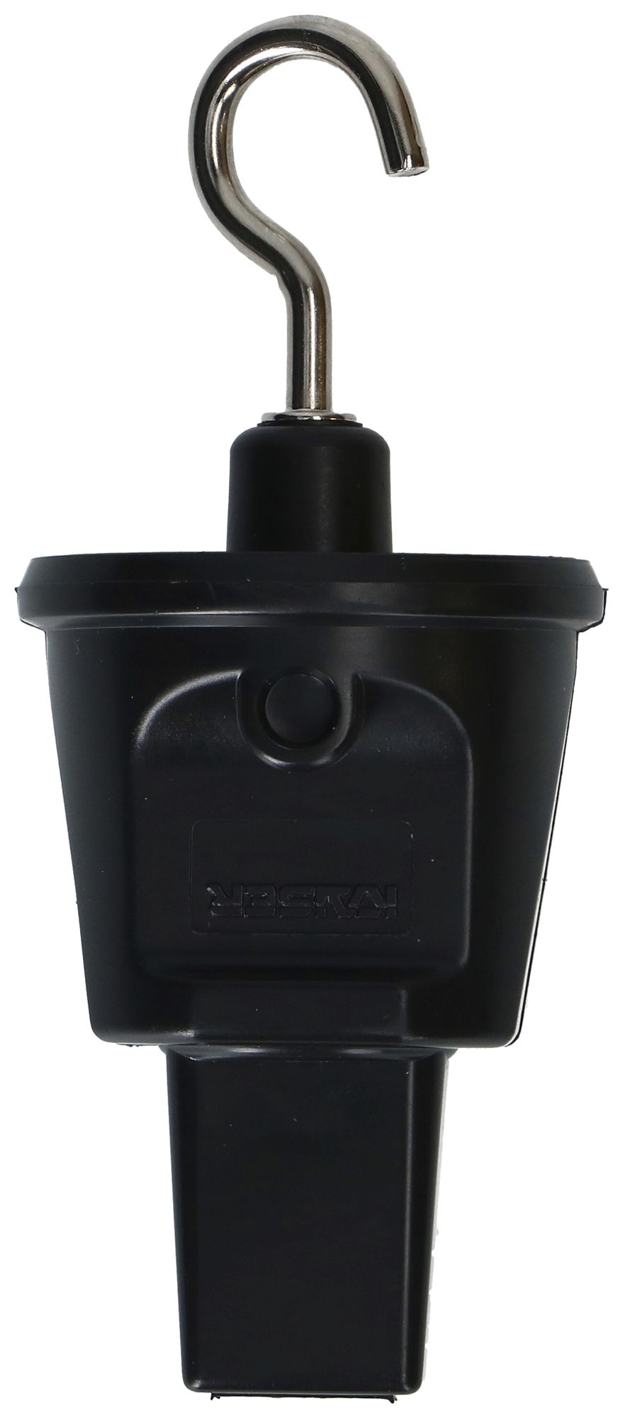 Embout MH avec crochet pour câble d'illumination plat noir