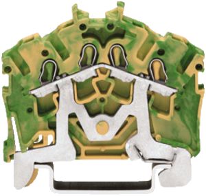 Borne de passage WAGO TOPJOB S 2.5mm² 4L vert/jaune