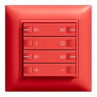 Frontset ON-OFF Dimmer Szene 2K/4T ZEP EDIZIOdue berry