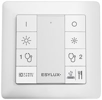 Pulsante INC ESYLUX DALI, 8 volte, per scene di luce in stanza pazienti