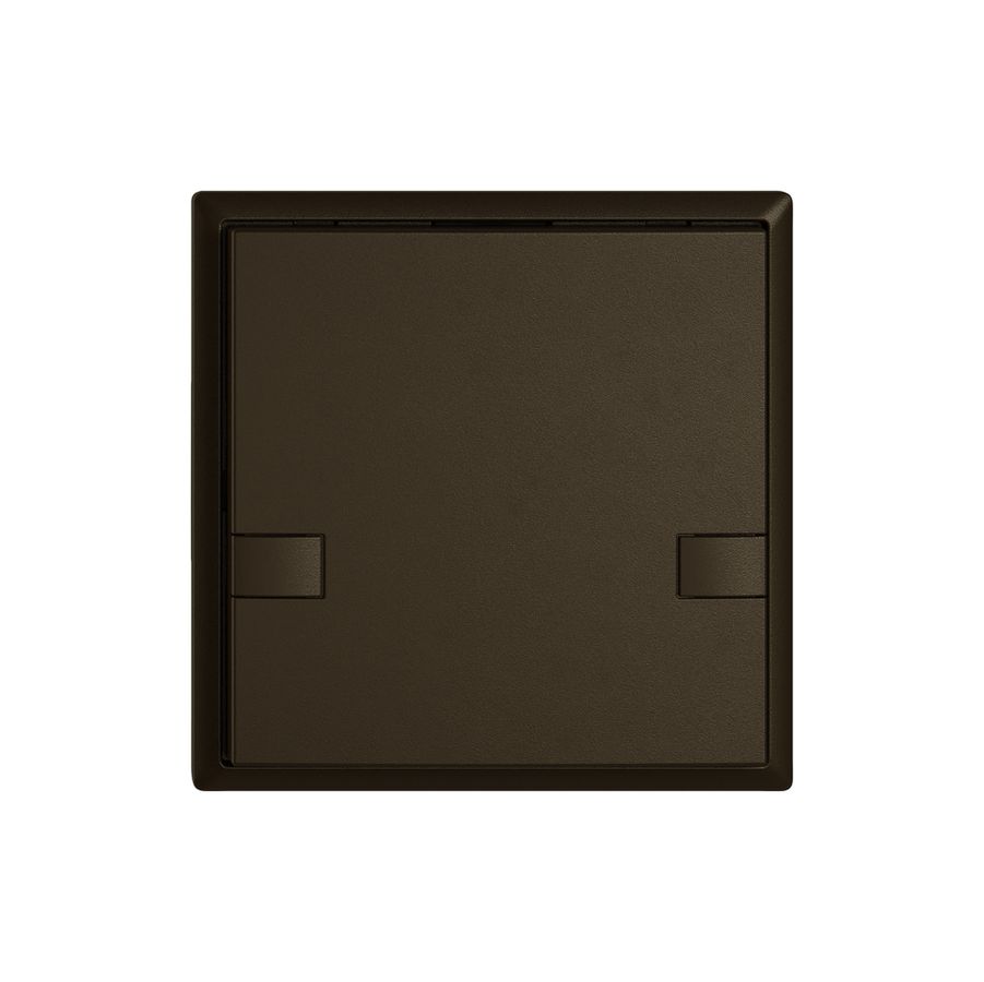 Universaltaster EDIZIO.liv UNI SNAPFIX® 12…48V o.LED 1× 2-Tbed.br