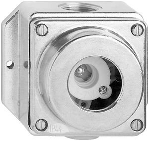 Lampada spia AP FH bagn.7W E14 Al natura senza lente