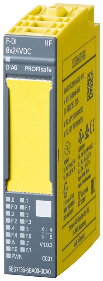 Module électronique API Siemens SIMATIC ET200SP F-DI 8×24VDC HF A0