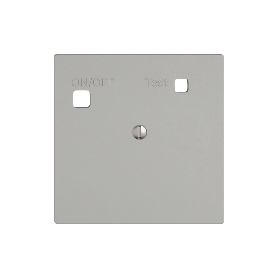 Montageset EDIZIO.liv SNAPFIX® für Fehlerstrom-Schutzsteckdose blind hgu