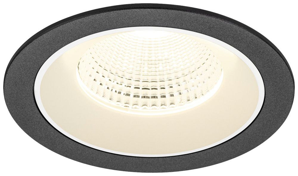 Downlight LED SLV NUMINOS L 17W 2700lm 4000K WB DALI Ø130×85mm ne/bi