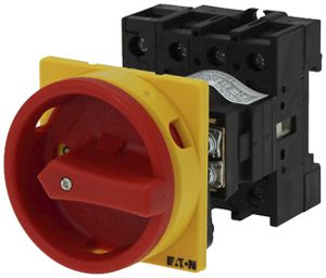 Sectionneur de charge INC Eaton P1-40/V/SVB/N 4P 40A 690V IP65 rouge