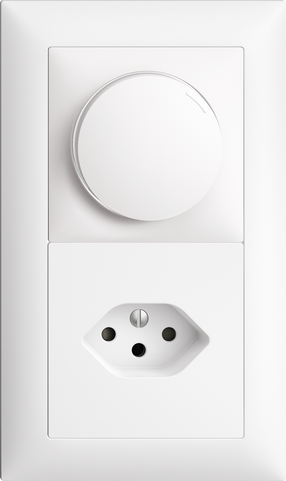 Combinaison ENC Edue 2×1 Potentiom de puissance DALI+T13 bc