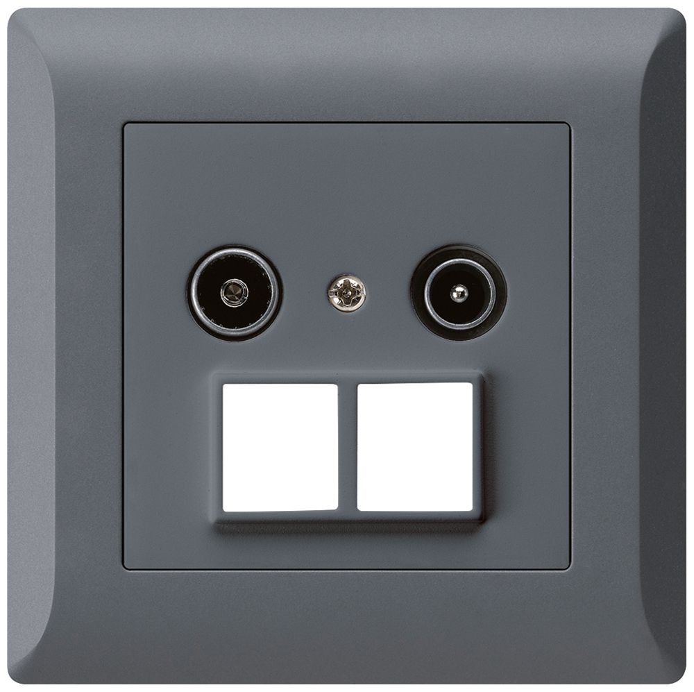 Prise d'antenne ENC R/TV HMS kallysto.line 23dB anthracite