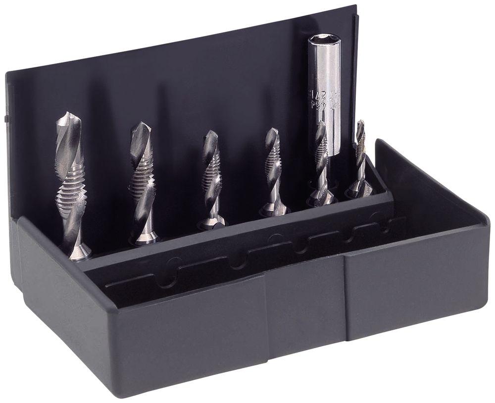 HSS-Gewindebohrer-Satz 6teilig