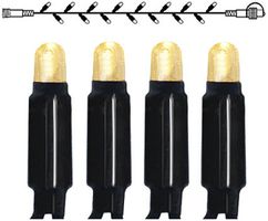 Ghirlanda luminosa System 24 Extra, 5m, nero, 1W, 49 LED, bianco caldo