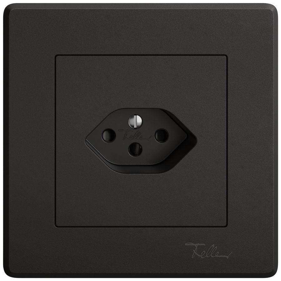 Presa INC EDIZIO.liv SNAPFIX® 1×T13 con shutter ne