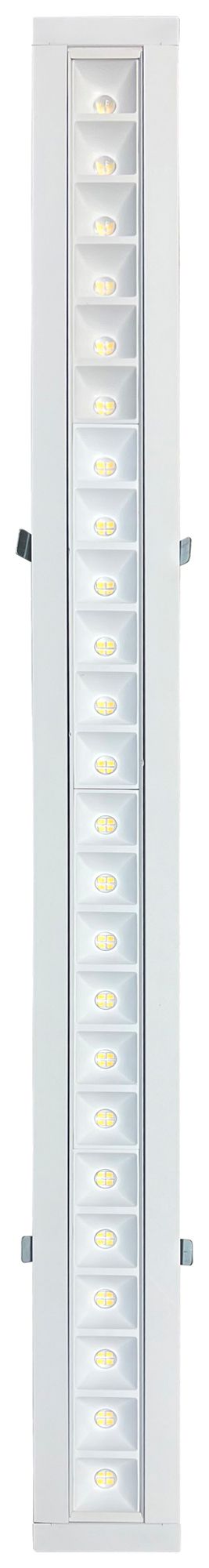 Boîtier INC Sylvania Otao Linear aluminium 1192×97×80mm blanc