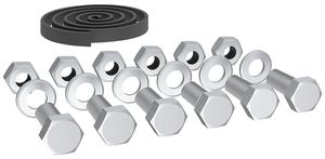 Set de montage pour boîtier Schneider Electric Prisma XS IP55 SKII