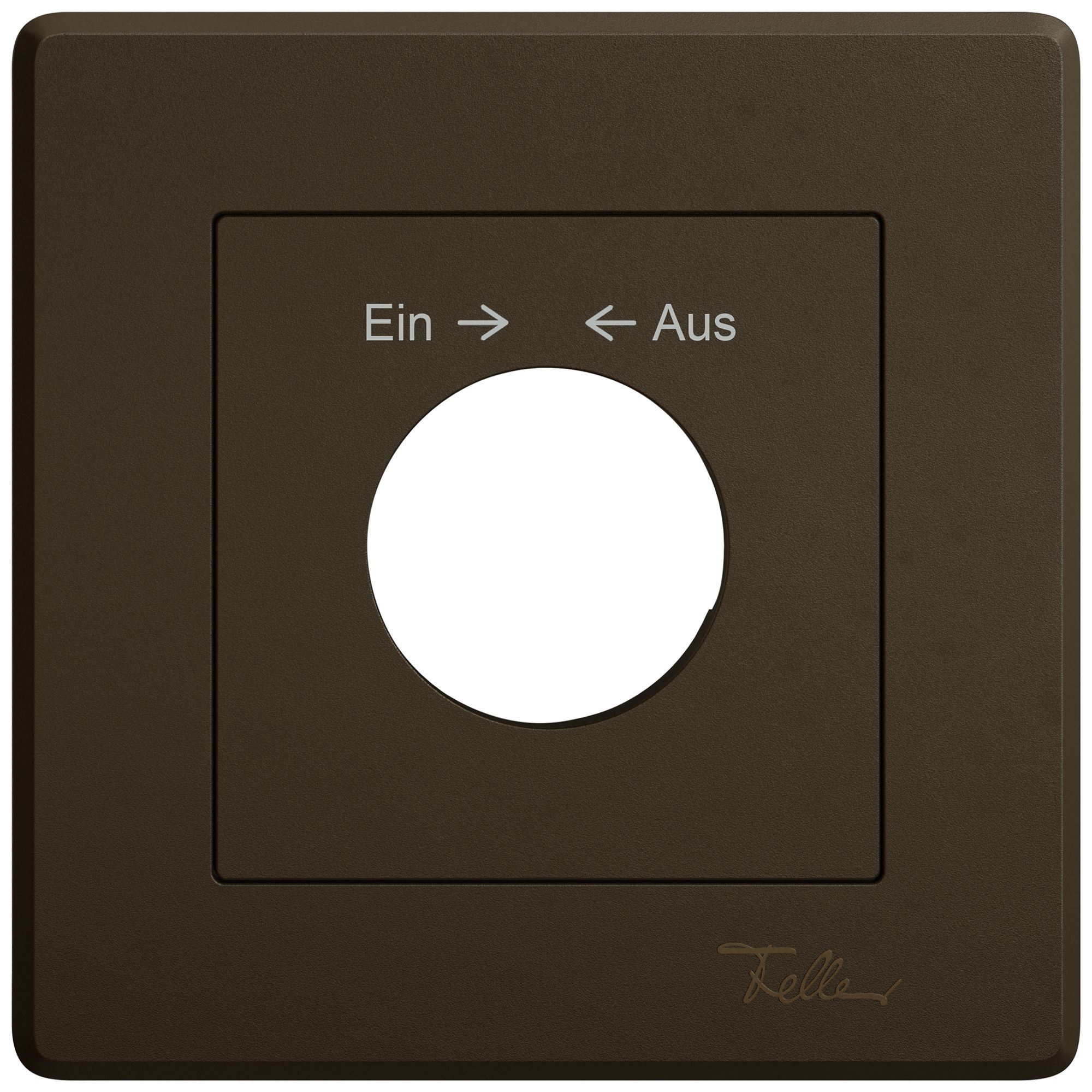 UP-Montageset EDIZIO.liv SNAPFIX® f.Schwenktaster m.Schloss Ein → ← Aus br