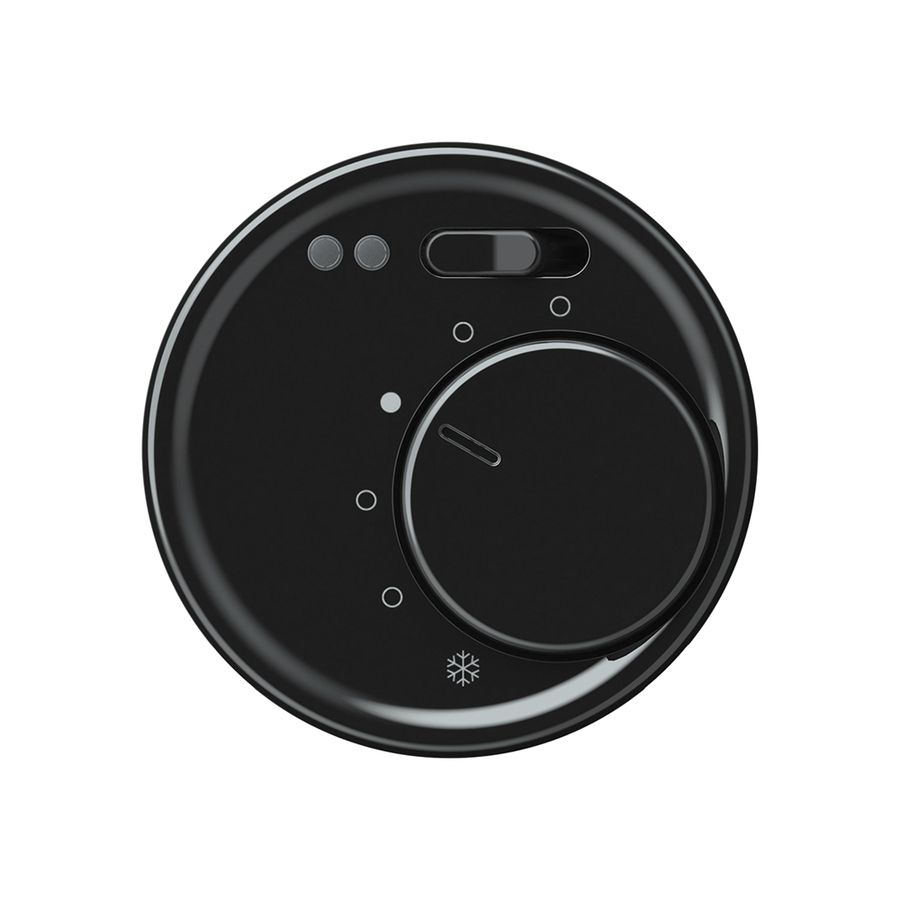 Termostato ambiente origin riscaldamento pavimento 230VAC 5…30°C 10A nero