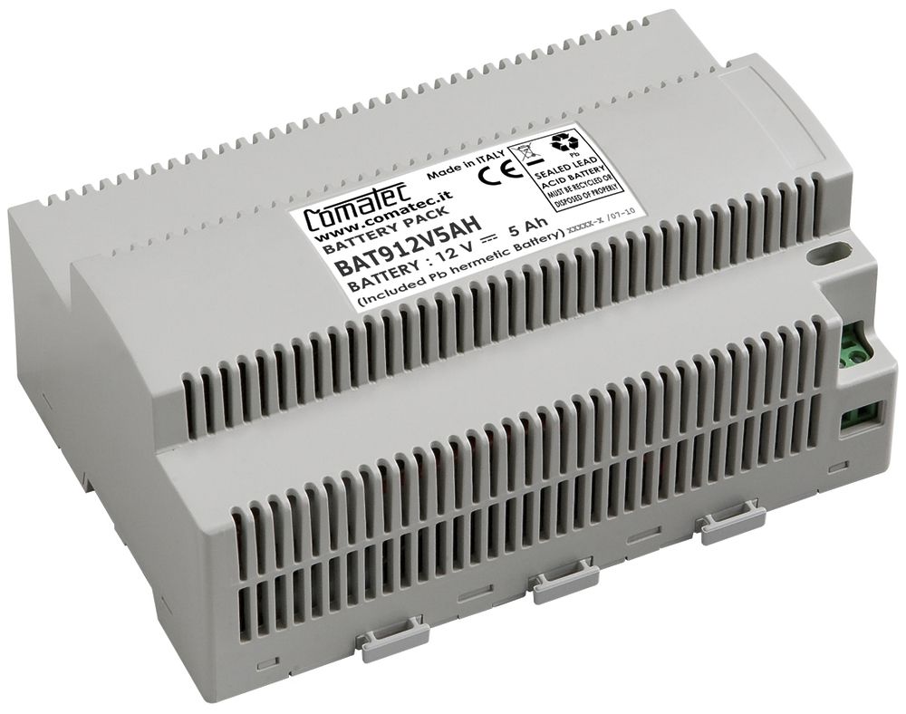 Modulo batteria AMD Comatec BAT912V4AH per USV06P, 12VDC 5Ah, 6UM