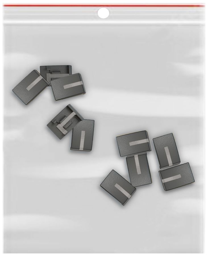 Module latéral EDIZIO.liv SNAPFIX® p.KNX UNI&zeptrion 10 pièces avec LED grf