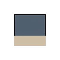 Plaque frontale KNX Hager kallysto pour thermostat beige