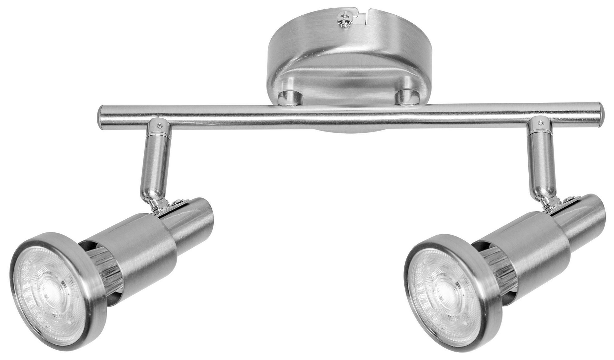 Deckenleuchte LDV LED SPOT GU10 2×2.6W 2×230lm 2700K silber