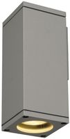 Wandleuchte SLV THEO WALL OUT, GU10 35W IP44 silbergrau