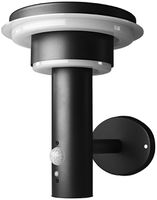 Lanterne LED LDV ENDURA STYLE solair senseur Wall Double Circle, 6W noir