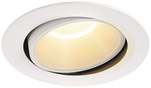 Downlight LED SLV NUMINOS MOVE XL 37.4W 3550lm 3000K 55° VAR Ø190×118mm bc/bc