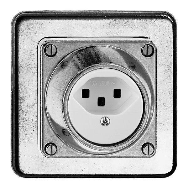 Prise ENC humide T23 16A Al nature bornes à vis